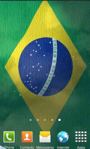 Brésil Drapeau fond d'écran 1