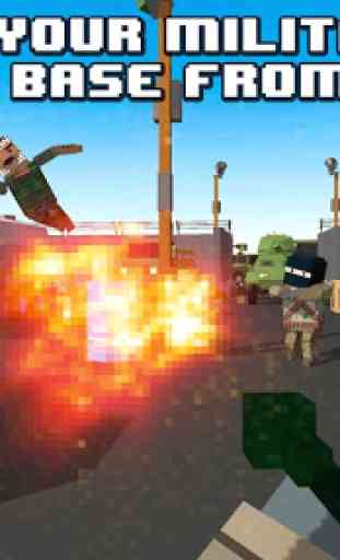 Cube War: Military Battlefield 2