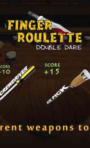 Doigt Roulette 2 (Jeu Couteau) 3