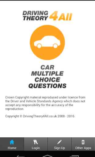 DT4A Car Theory Test 1