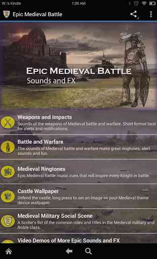 Epic Medieval Battle Sounds 1