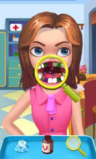 Fashion girl soins dentaires 2
