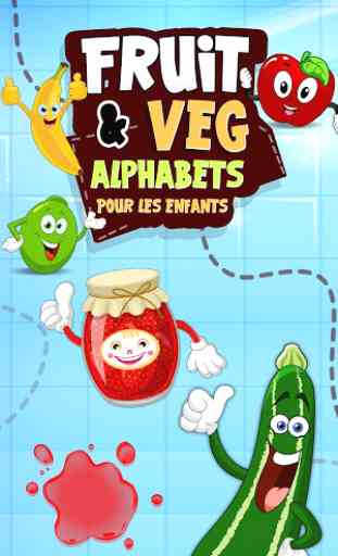 Fruits & Légumes alphabets p 1