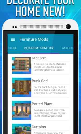 Furniture Mod for Minecraft PE 2