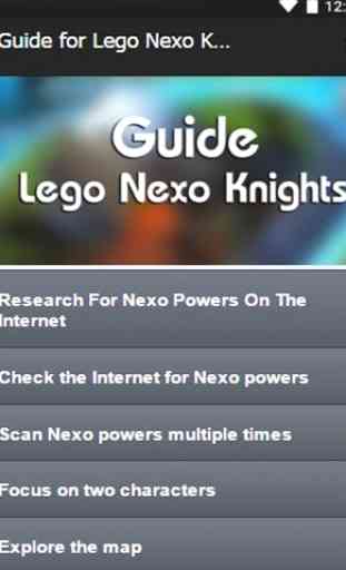 Guide for Lego Nexo Knights 1