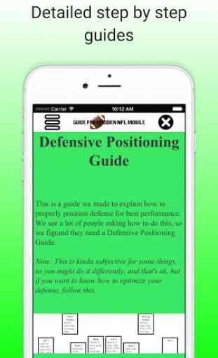 Guide for Madden NFL Mobile 16 3