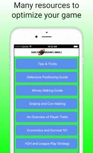 Guide for Madden NFL Mobile 16 4