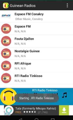 Les radios Guinéennes 3