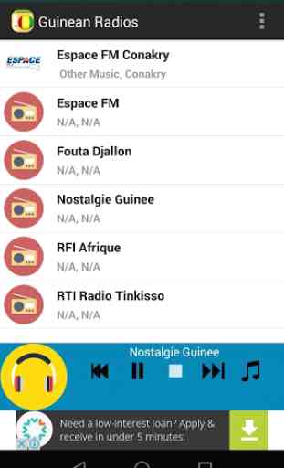 Les radios Guinéennes 4