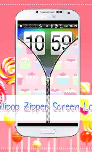 Lollipop Lock Screen 1