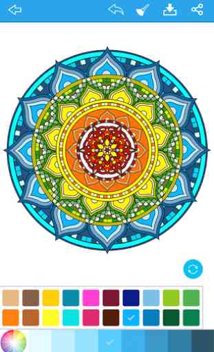Mandala Coloring for Adults 2