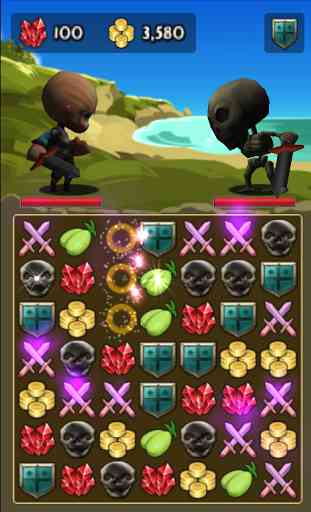 Match 3 Puzzle Action RPG 2
