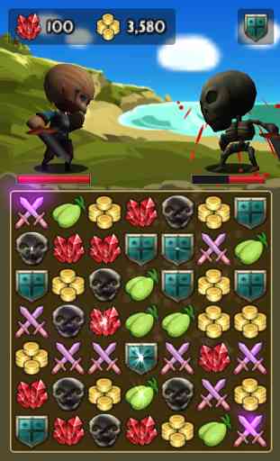 Match 3 Puzzle Action RPG 3
