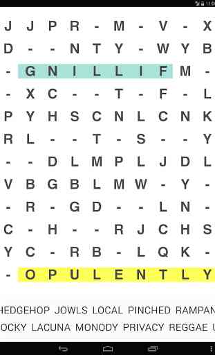 Missing Vowels Word Search 3