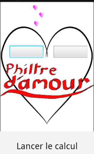 Philtre d'amour (love test) 1