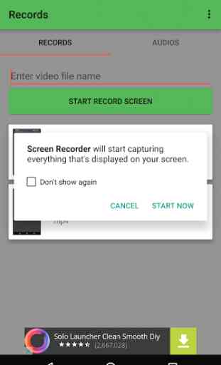 Smart Screen Voice Recorder 2