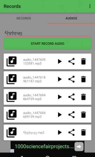 Smart Screen Voice Recorder 3