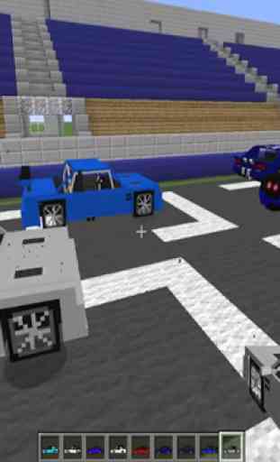 Sport Car Mech Mod Minecraft 1
