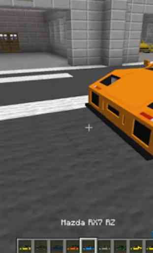 Sport Car Mech Mod Minecraft 2
