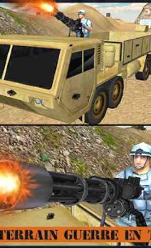 Army Truck bataille Driver 3D 1