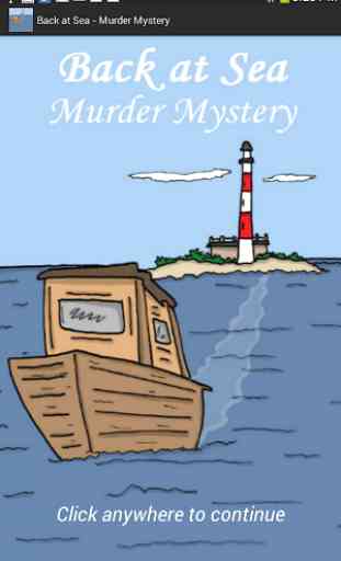 Back at Sea - Murder Mystery 1