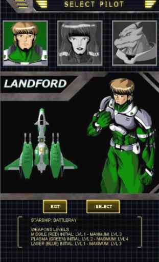 Battleray Starfighter Beta 1