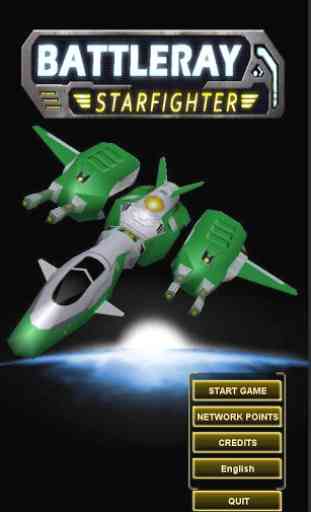 Battleray Starfighter Beta 3