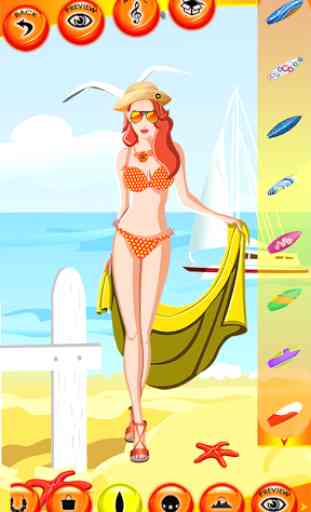 beach girl habiller les jeux 3