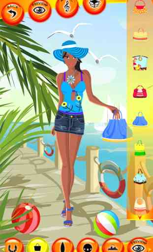 beach girl habiller les jeux 4