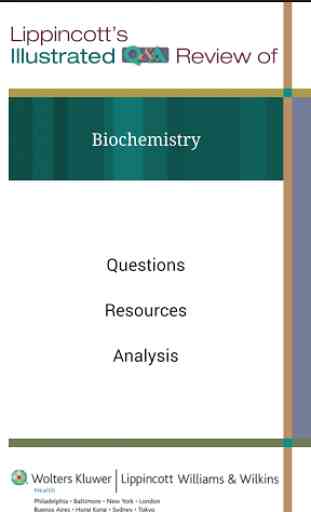 Biochemistry Lippincott's Q&A 1