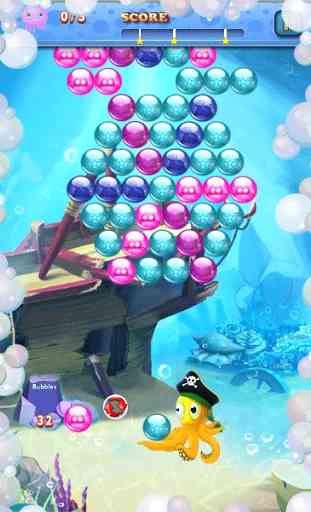 Bubble Shooter Octopus Classic 3