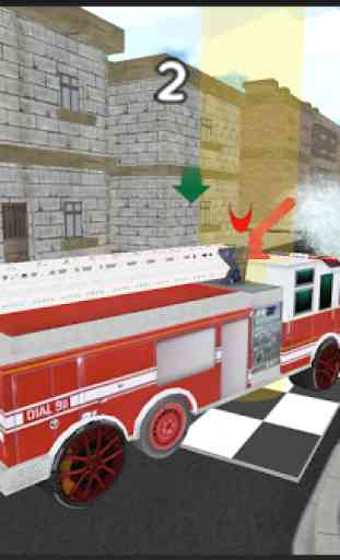camion de pompiers simulation 2