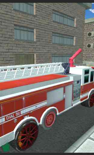 camion de pompiers simulation 3
