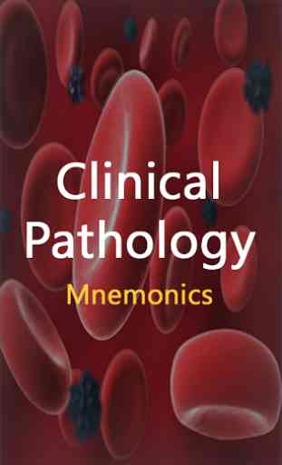 Clinical Pathology Mnemonics 1