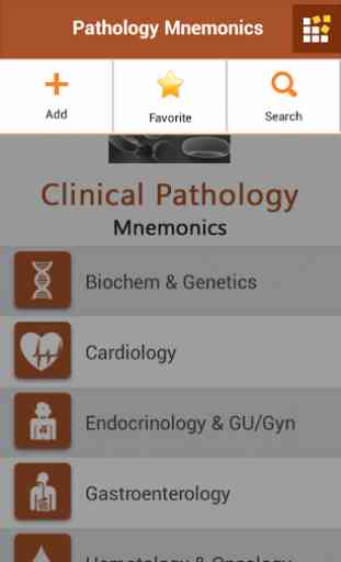 Clinical Pathology Mnemonics 4