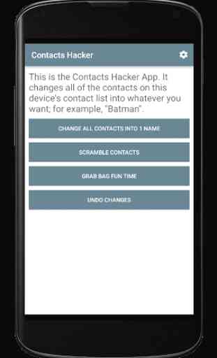 Contacts Hacker - A Prank App 1