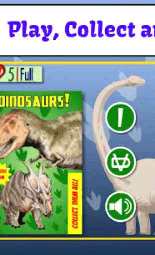 Dinosaures trivia autocollants 1