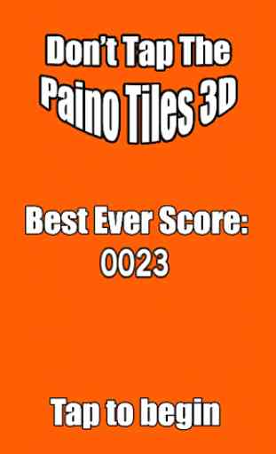 Don't Tap The Piano Tiles 3D 1