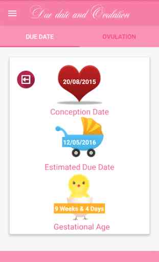 Due Date & Ovulation 2