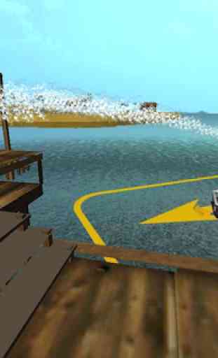Fire Boat simulator 3D 2