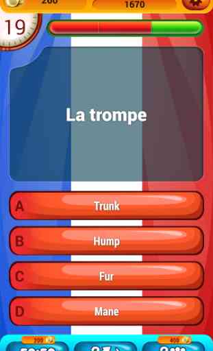 Français Vocabulaire Quiz 4
