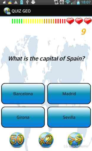 Géographie du monde Quiz 3