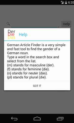 German Article Finder 1