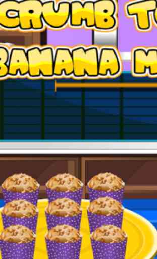 Muffins banane - pâtissier 1