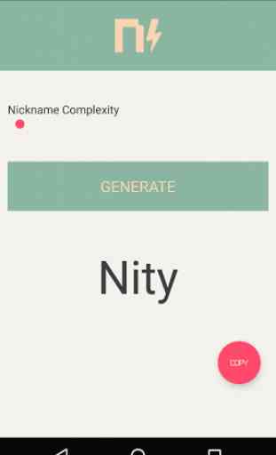 Nickname Generator 2