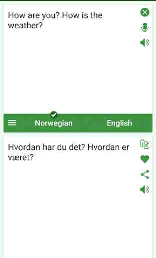 Norwegian - English Translator 1
