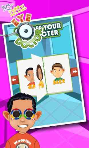 Ophtalmologiste – jeu Kids 3