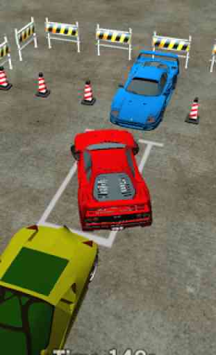 Parking 3D voiture de sport 1