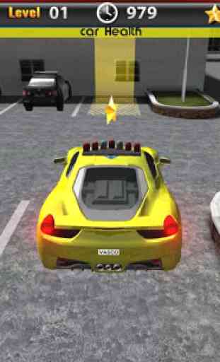 Parking 3D: voitures de police 3
