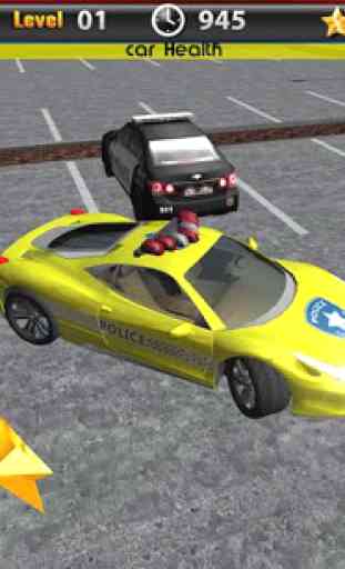 Parking 3D: voitures de police 4
